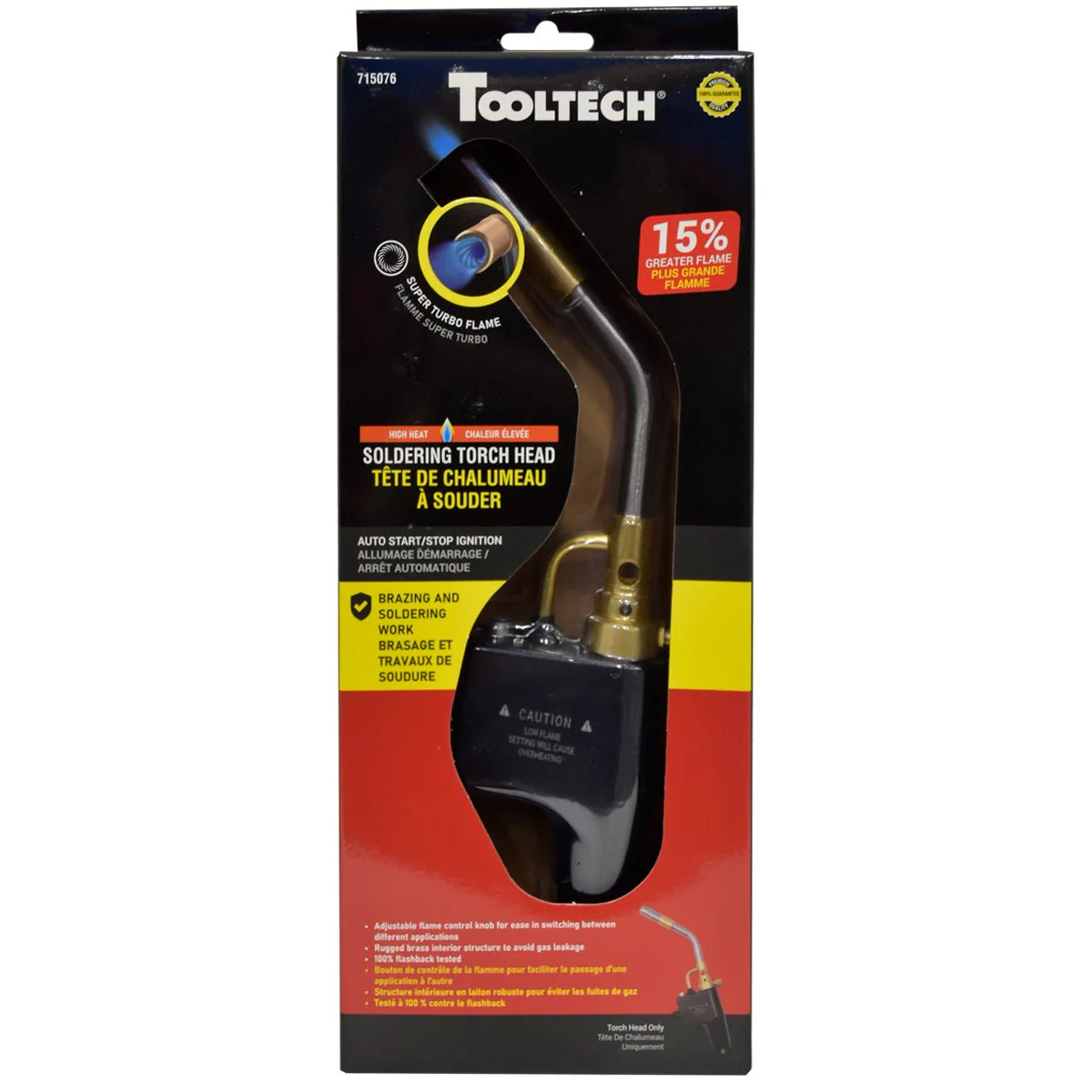 Tooltech 715076 High Heat Soldering Torch Head Only - Image 2