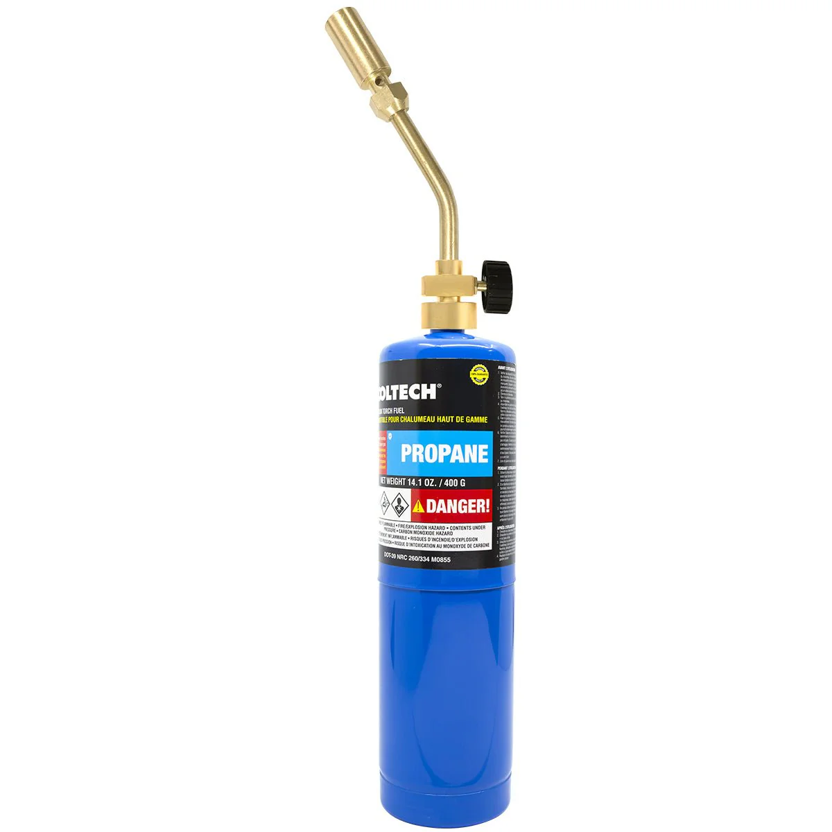 Tooltech 715077 HAZ Manual Torch Kit Propane 14.1oz
