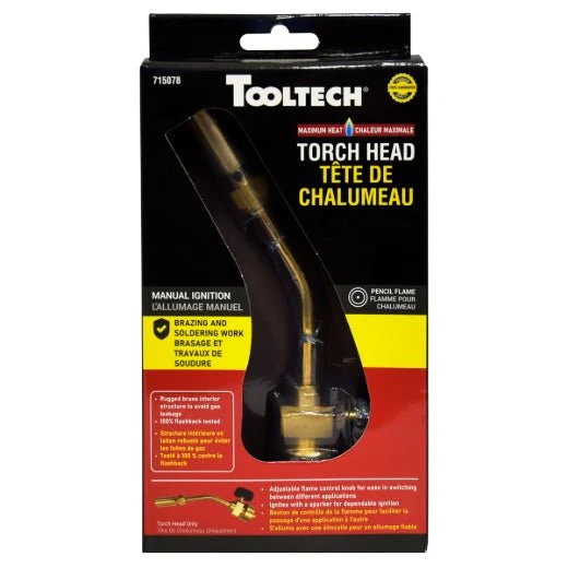Tooltech 715078 Manual Propane Torch Head Only - Image 2