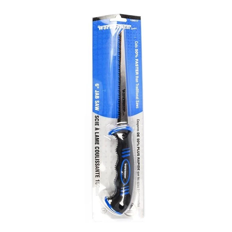 TOOLWAY 109017 Drywall Jab Saw 6in With Rubber Ergo-Grip Handle - Image 2
