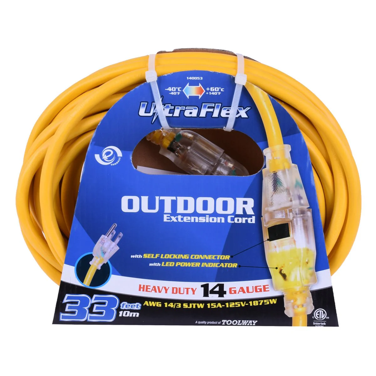 Toolway 14/3 Single Tap Extension Cord - Image 8