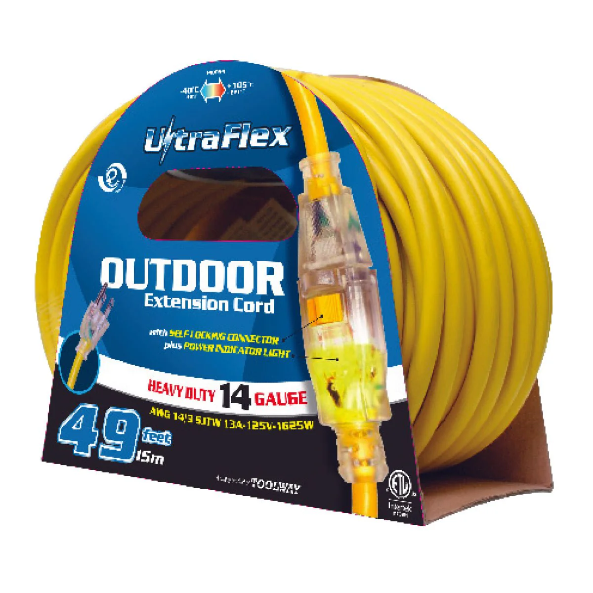 Toolway 14/3 Single Tap Extension Cord - Image 9