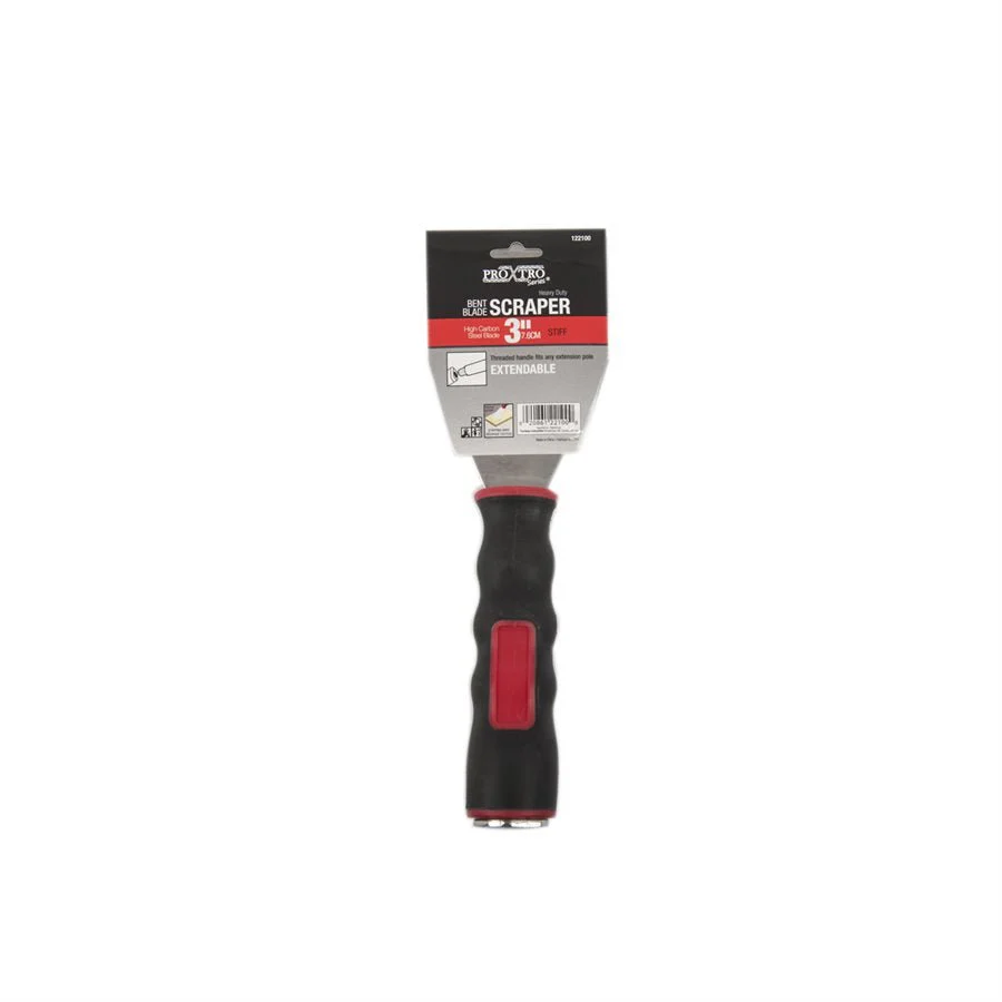 Toolway Bent Blade Scraper With Threaded Handle