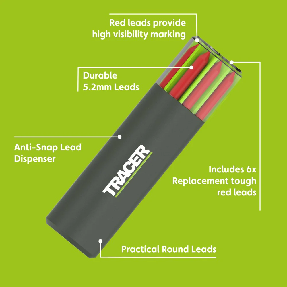 TRACER ATPL2 Tough 6pc Replacement Leads Set – 6 Red Leads - Image 4