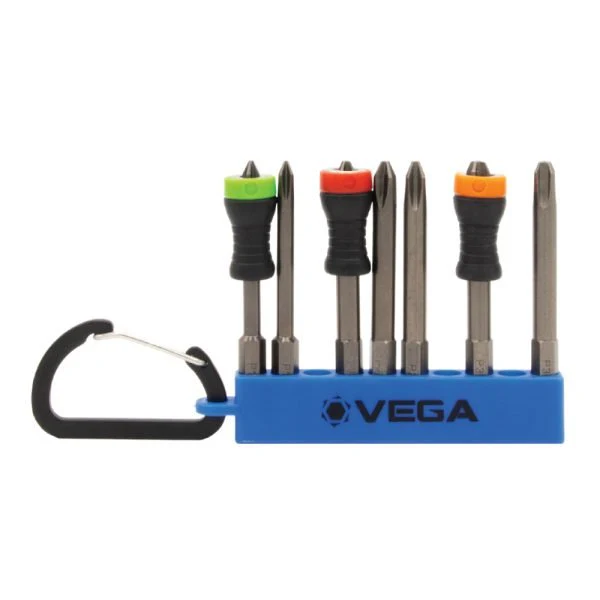 VEGA MDR-PCS7 Magnetic Collar Phillips x 2-3/4" Carabiner Set - 7pc