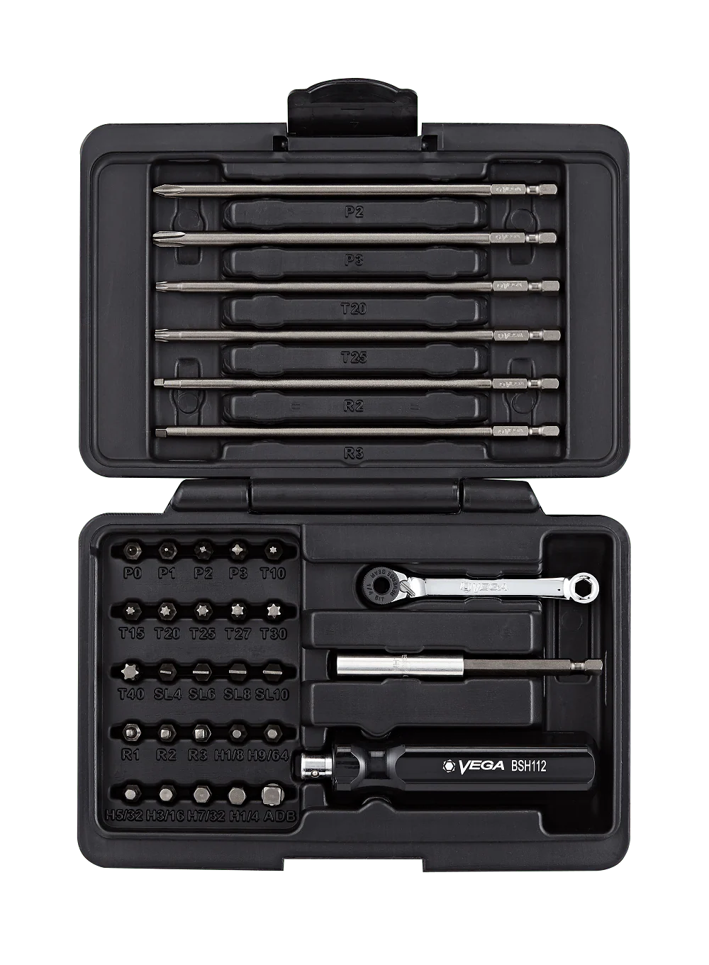 VEGA V34-BRH 34 PC Bit & Hand Driver Set