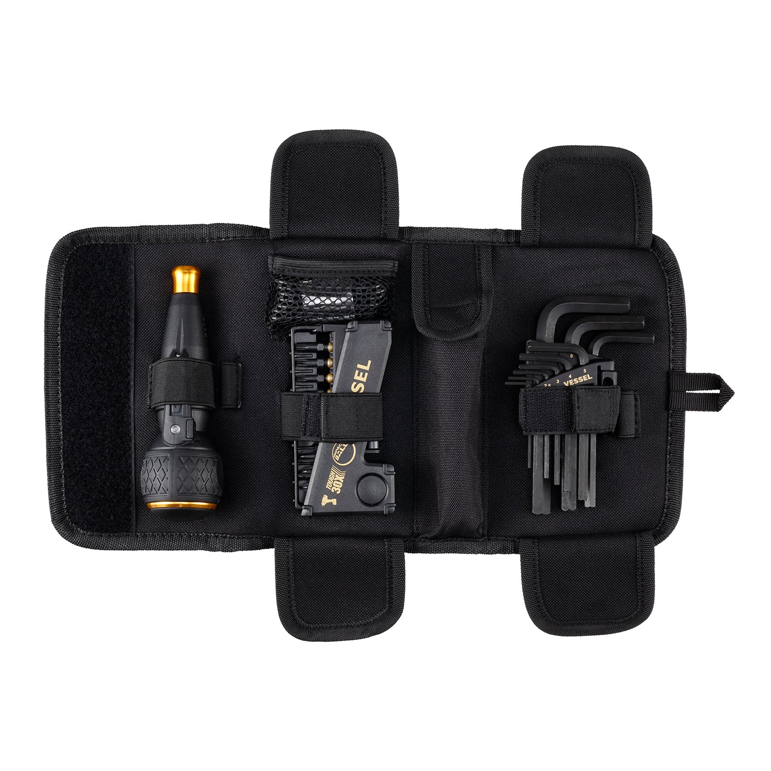 VESSEL Rechargeable BALL GRIP Screwdriver Kit - Gold Edition