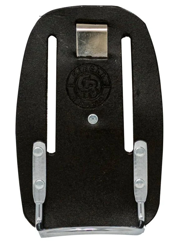 Wallboard CBL027 Circle Brand Leather Hammer Holder w/Clip