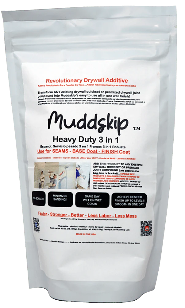 Wallboard MDHD-BAG Muddskip HEAVY DUTY 3-in-1 Drywall Additive (2 lb Bag)