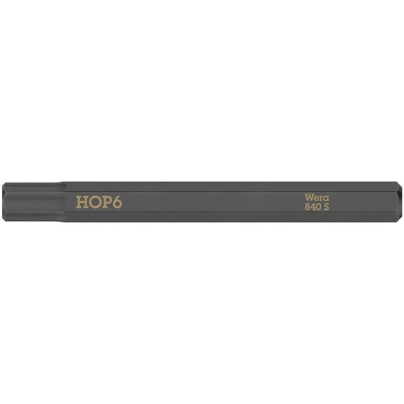 WERA 05018150001 840 S Hex-Plus bits for impact screwdrivers, 3 x 70 mm - Image 2