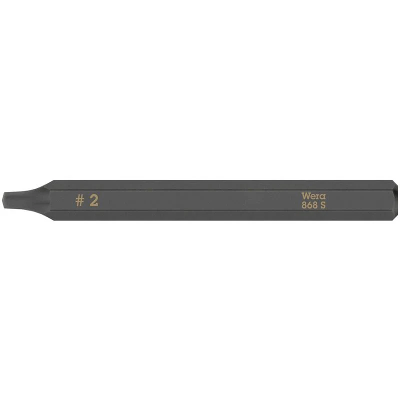 WERA 05018171001 868 S Square head socket bits for impact screwdrivers, # 1 x 70 mm - Image 2