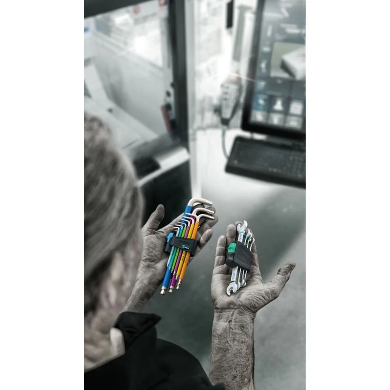 Wera 05020314001 6005 Joker 4 Set 1 Double Open-Ended Wrench Set, 4 Pieces - Image 2