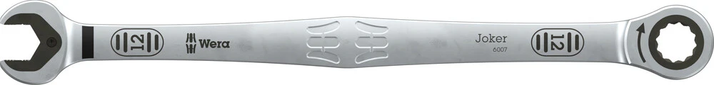 WERA 05020356001 6007 JOKER SB RING RATCHET SPANNER, LONG DESIGN, 12 X 245 MM - Image 2