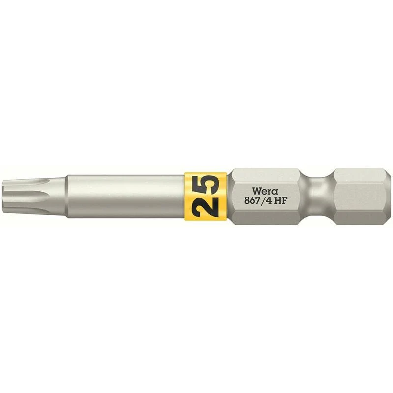 Wera 05060506001 867/4 Torx Hf Bits With Holding Function, Tx 10 X 50 Mm - Image 2