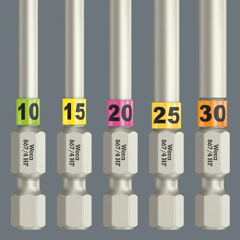 Wera 05060510001 867/4 Torx Hf Bits With Holding Function, Tx 30 X 50 Mm - Image 4