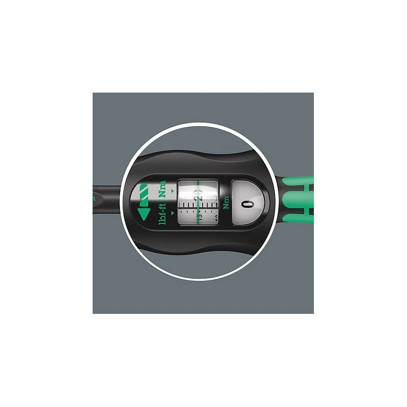 WERA 05075611001 Click-Torque B 2 torque wrench with reversible ratchet, 20-100 Nm - Image 2