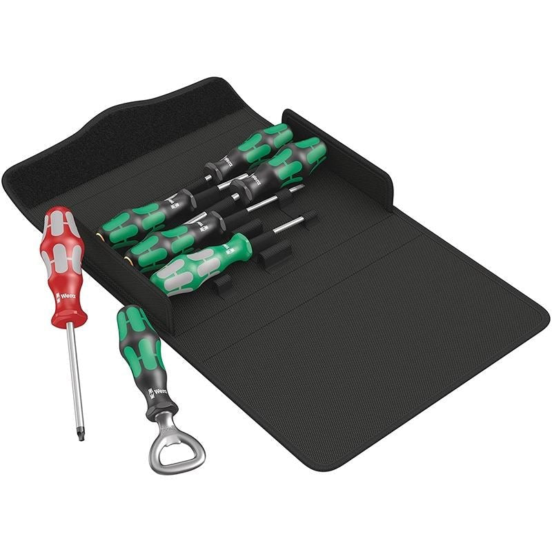 WERA 05105626001 Kraftform 300/7 set 4 screwdriver set Kraftform Plus, 7 pieces