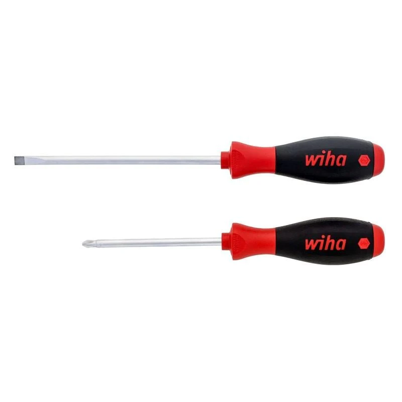 WIHA 30279 2 PIECE SOFTFINISH SLOTTED AND PHILLIPS SCREWDRIVER SET - Image 2