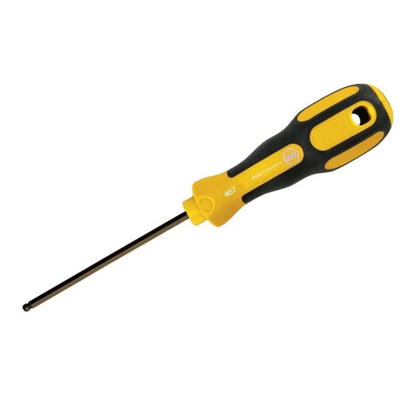 Wiha 3K Ergo Ball End Hex Driver 5/64 x100mm