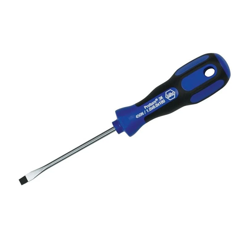 Wiha 3K Ergonomic Slotted Driver 4.5 x 100mm
