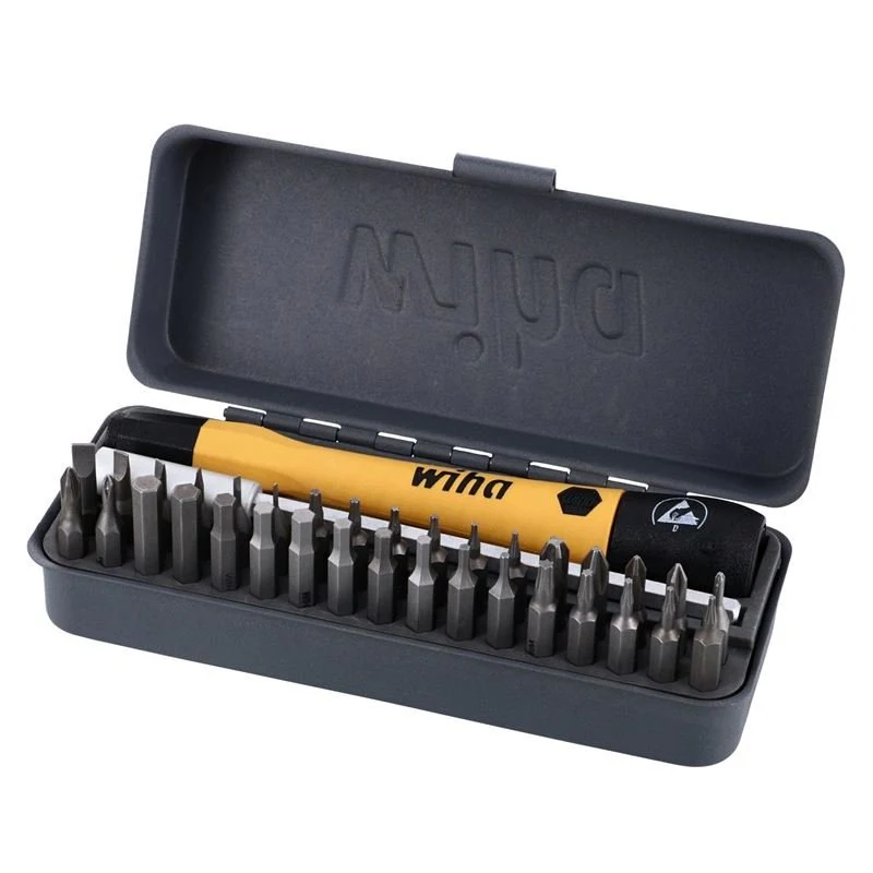 WIHA 75979 36 PIECE GOBOX ELECTRONICS ESD PRECISION MICRO BIT SET - Image 4