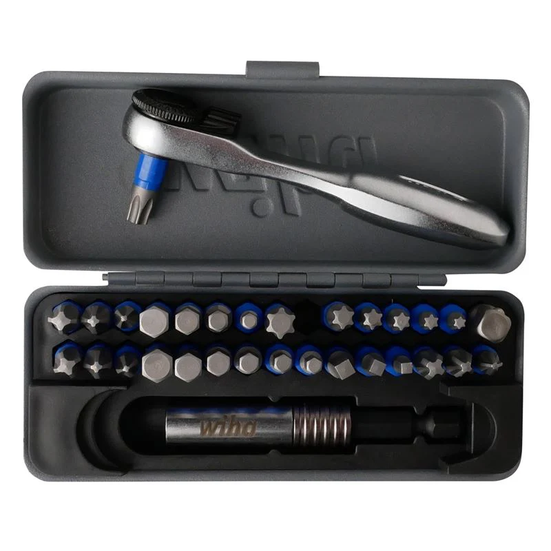 WIHA 76889 32 PIECE GOBOX TERMINATORBLUE MINI RATCHET AND IMPACT BIT SET - Image 2