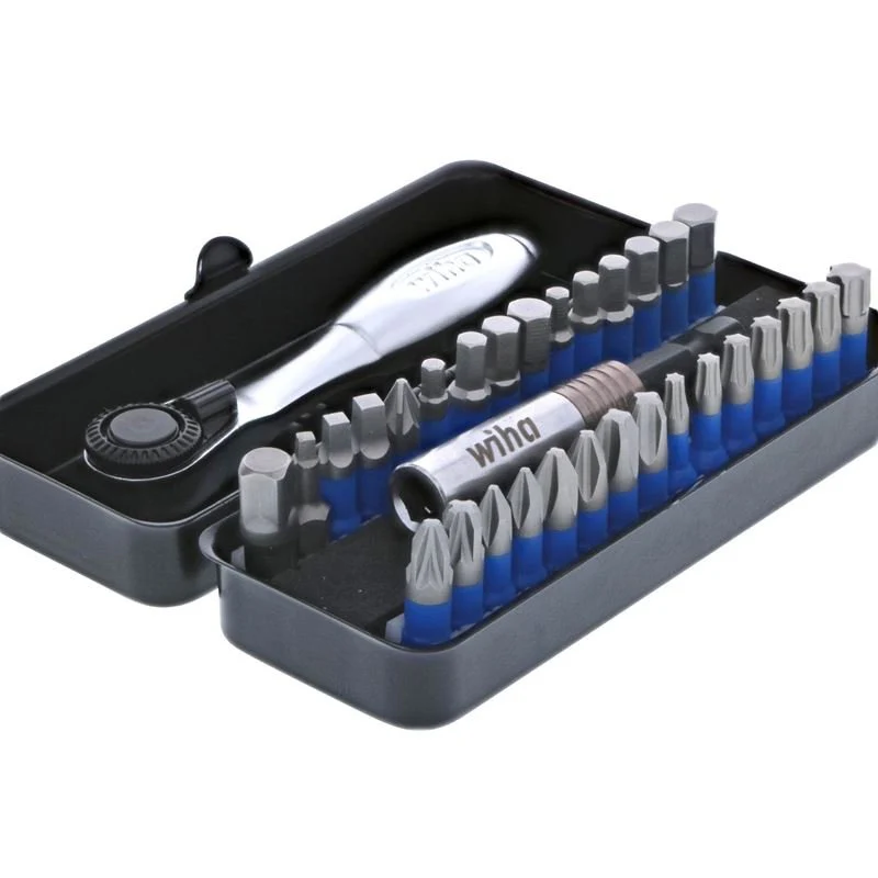 WIHA 76889 32 PIECE GOBOX TERMINATORBLUE MINI RATCHET AND IMPACT BIT SET - Image 3