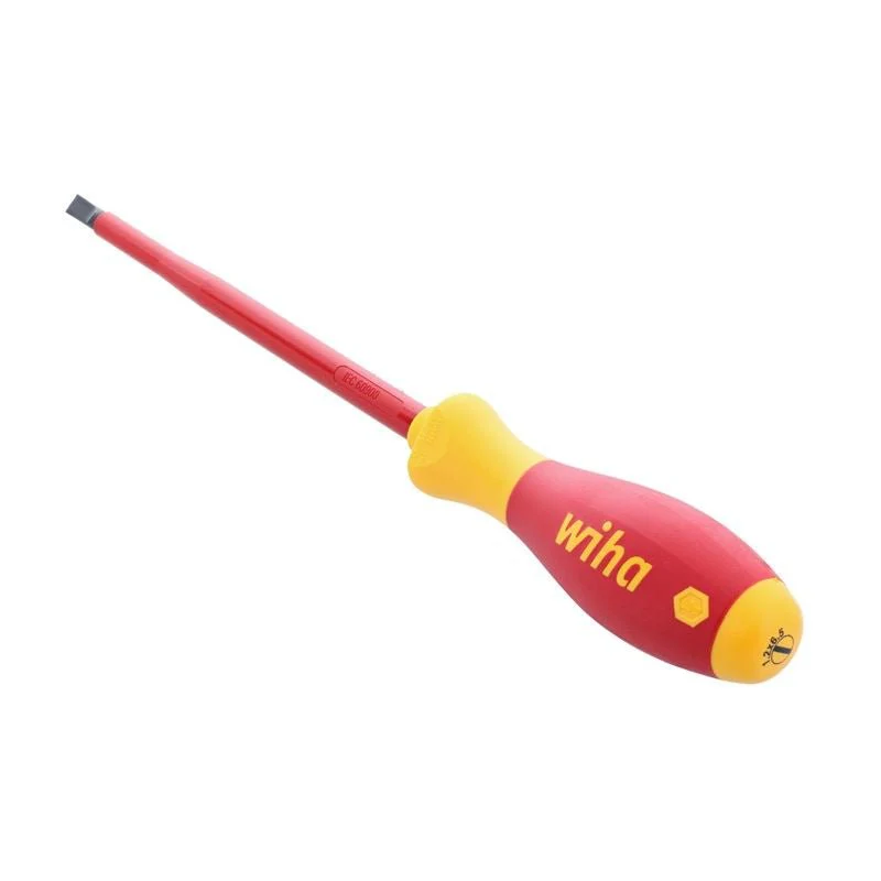 WIHA 92024 Insulated SoftFinish Slotted Screwdriver 6.5 - Image 2