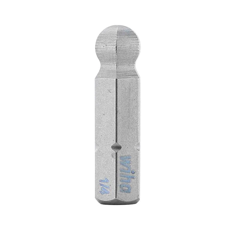 Wiha Ball End Hex Inch Insert Bit 1/4in Pack of 10 Bits - Image 2