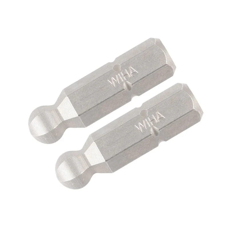 Wiha Ball End Hex Inch Insert Bit 3/32in Pack of 2 Bits