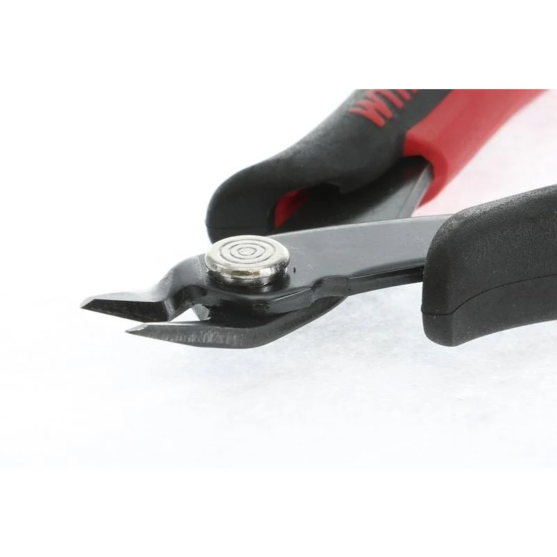 Wiha Electronic Diagonal Cutters Full Flush Wide Pointed Head - Image 4
