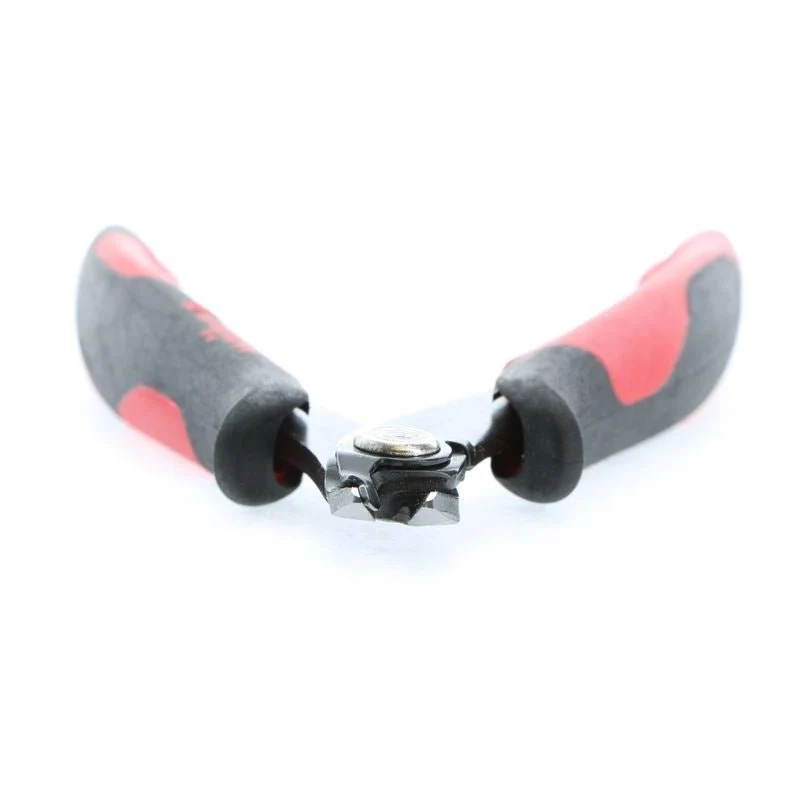 Wiha Electronic Diagonal Cutters Full Flush Wide Shape With Wire Holding Spring - Image 2