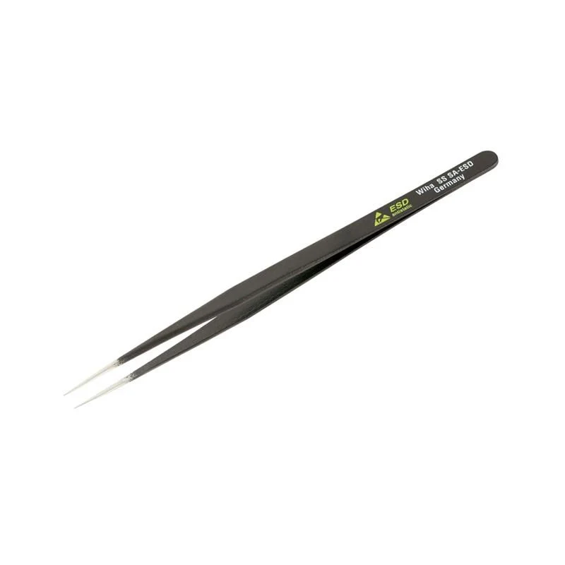 Wiha ESD Safe Tweezers SS SA  - 130mm