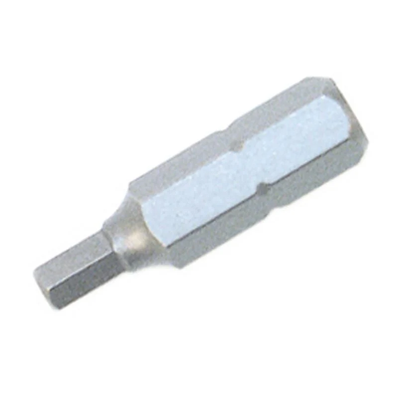 Wiha Hex Inch Insert Bit 1/8 x 25mm Pack of 10 Bits