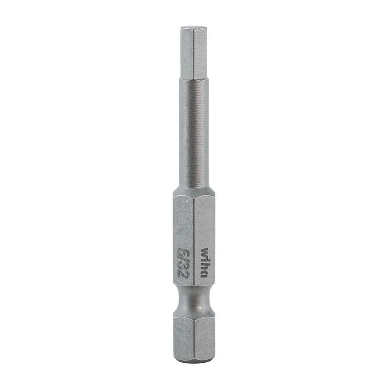 Wiha Hex Inch Power Bit 5/32 x 50mm Pack of 10 Bits - Image 2