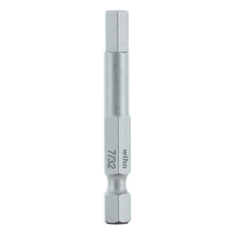 Wiha Hex Inch Power Bit 7/32 x 50mm Pack of 10 Bits - Image 3