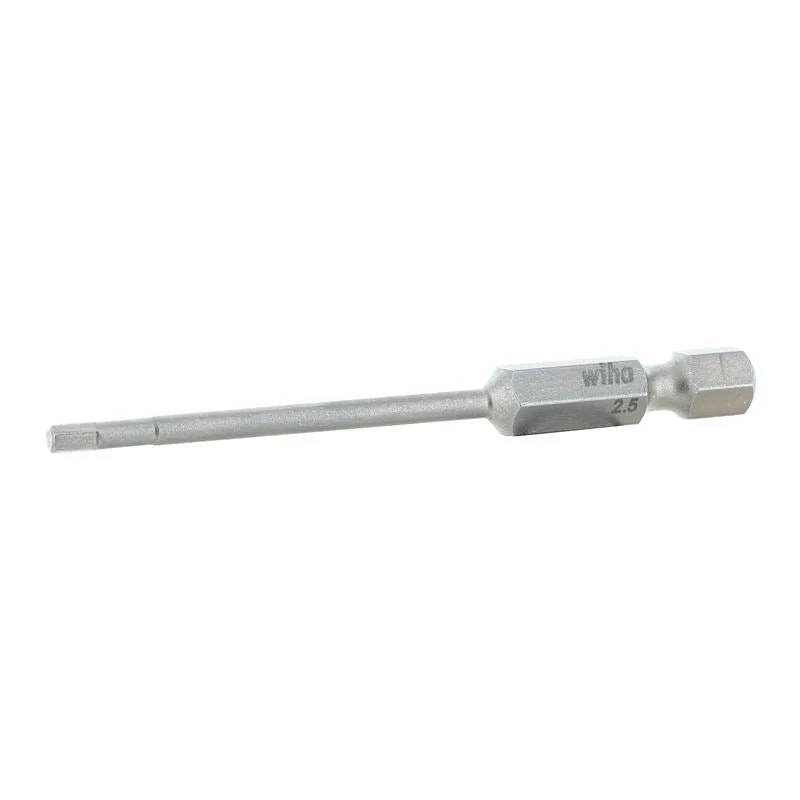 Wiha Hex Metric Power Bit 2.5 x 70mm Pack of 10 Bits - Image 2