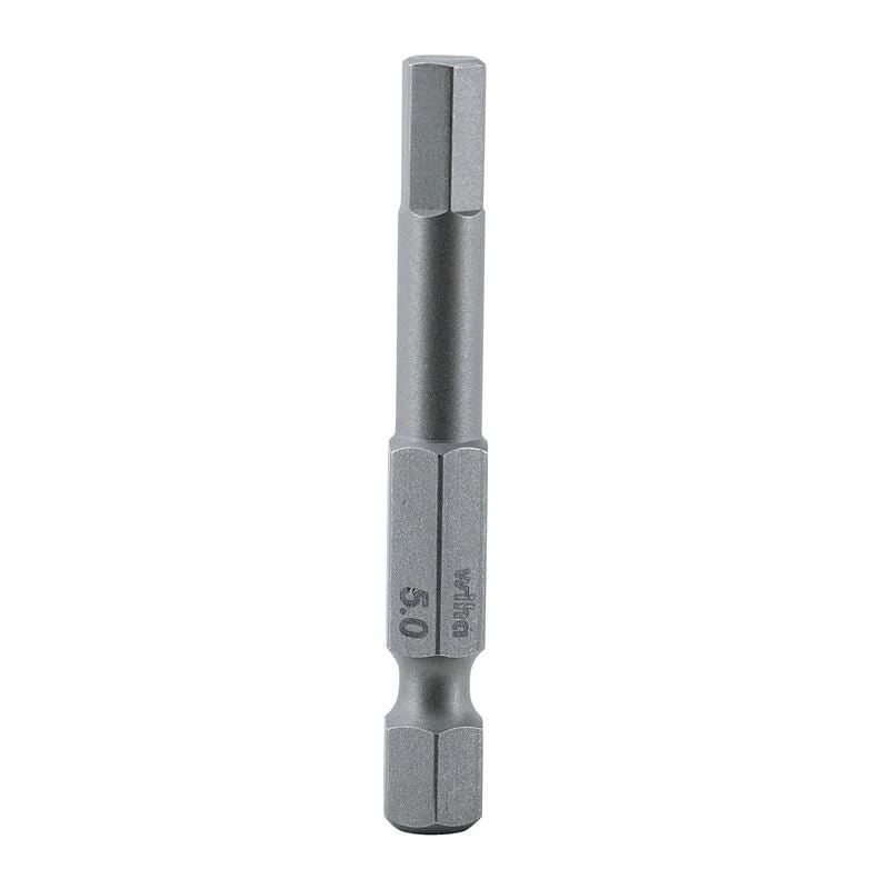 Wiha Hex Metric Power Bit 5.0 x 50mm Pack of 10 Bits - Image 2