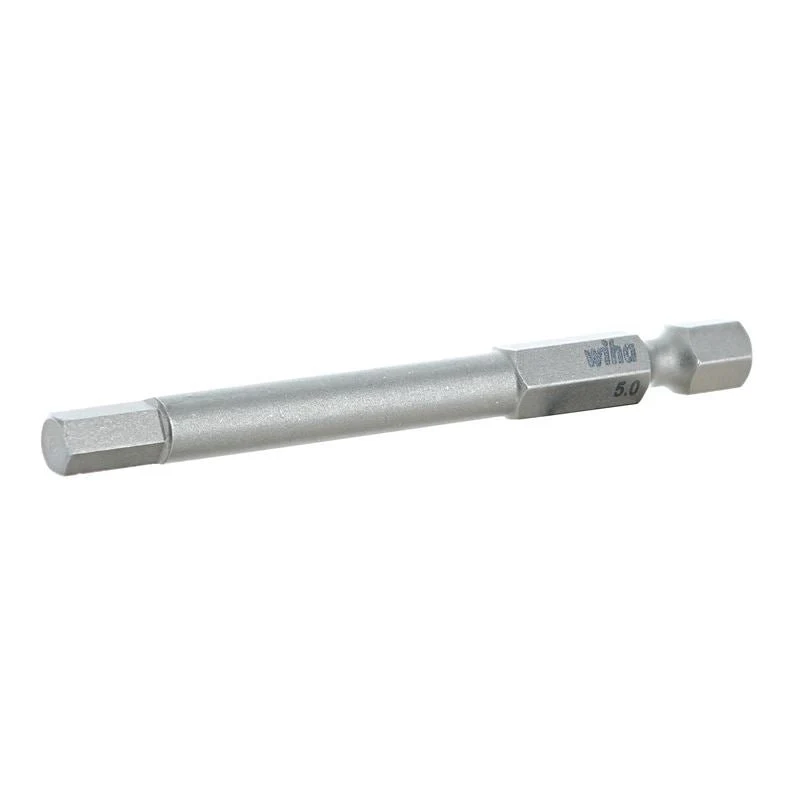 Wiha Hex Metric Power Bit 5.0 x 70mm Pack of 10 Bits - Image 2