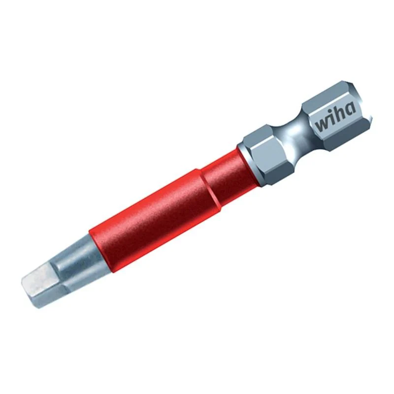 Wiha Impact Power Bit Square #2 Pack of 10 Bits
