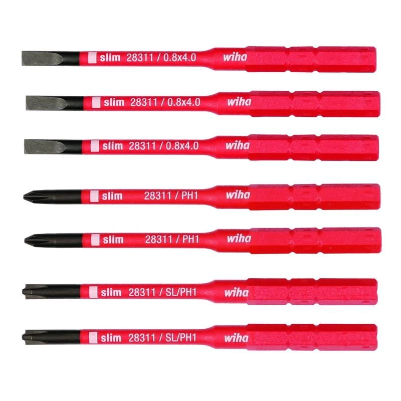 Wiha Insualted SlimLine Blade 7 Pc. Set