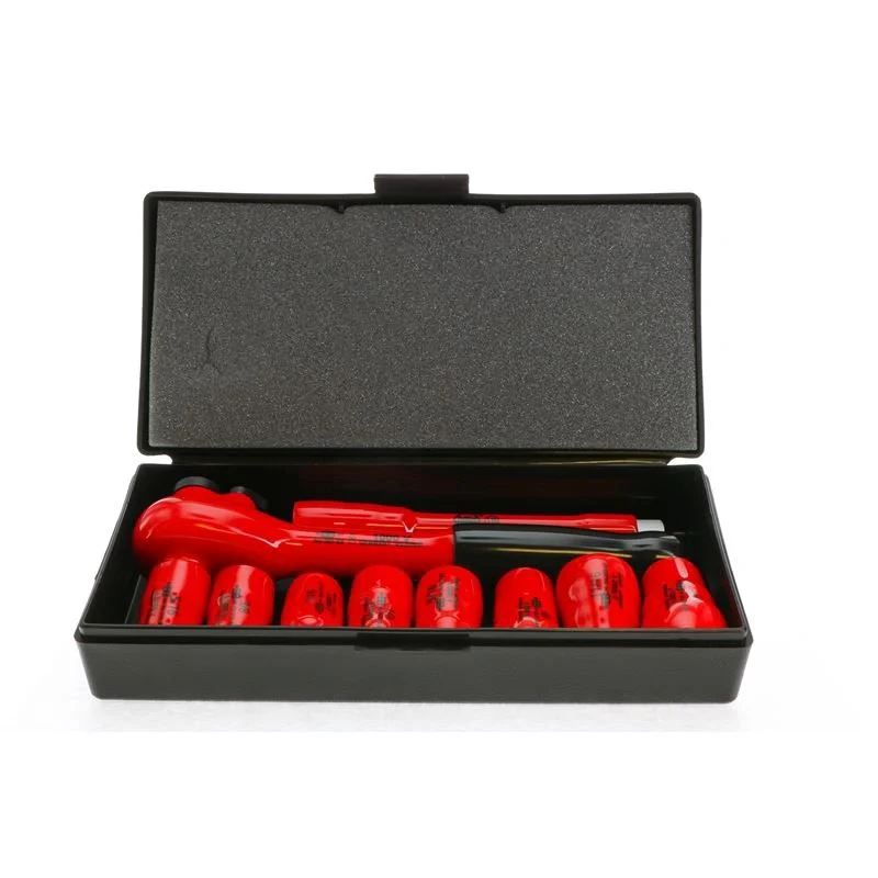 Wiha Insulated 3/8in Drive Socket 10 Piece Inch Set - Image 2