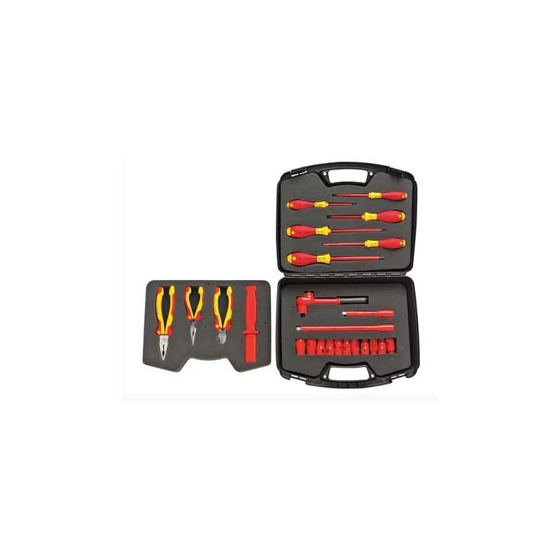 Wiha Insulated Set 24 Pieces With 1/2in Drive Sockets 8 to 24mm - Image 2