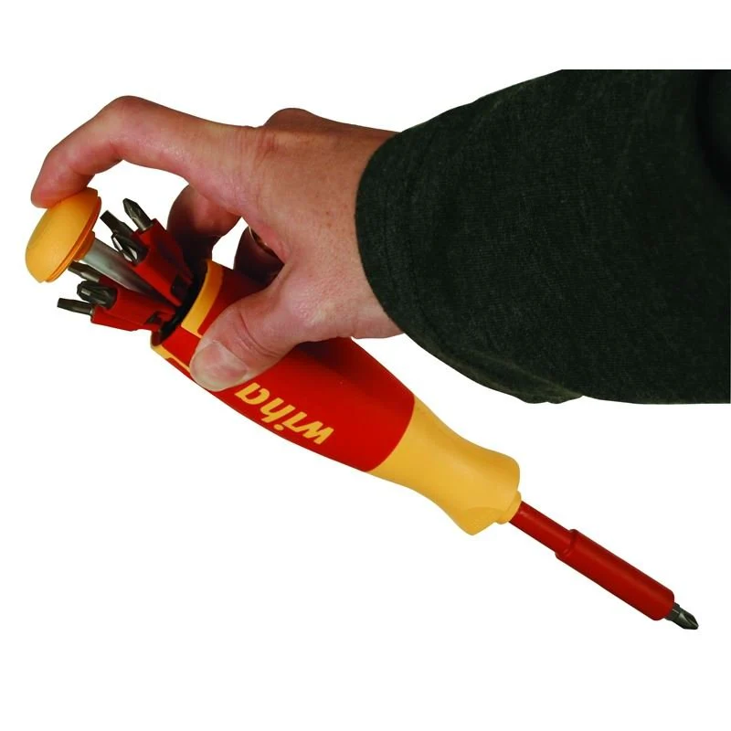 Wiha Insulated Ultra Driver 12-in-1 Insert Bit Holder PoziDri - Image 3