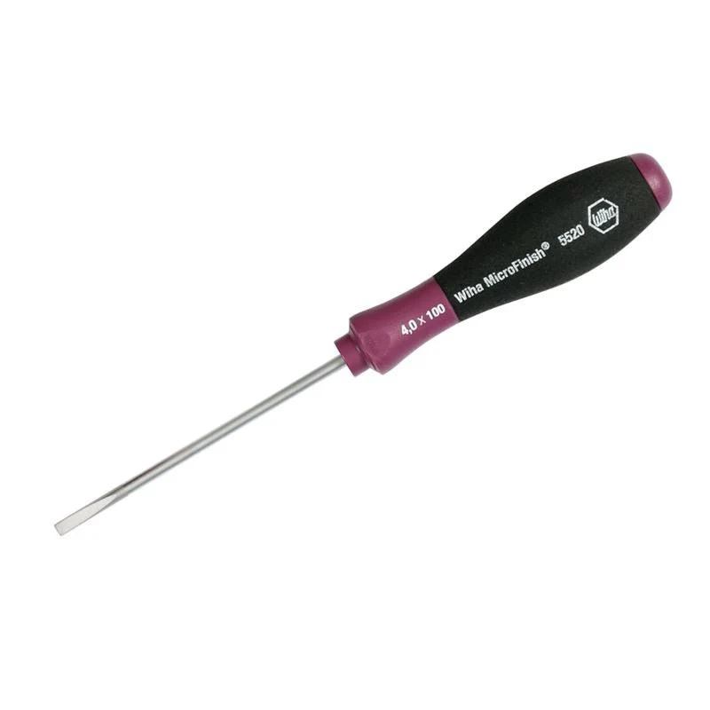 Wiha MicroFinish Slotted Driver 5.5 x 125mm