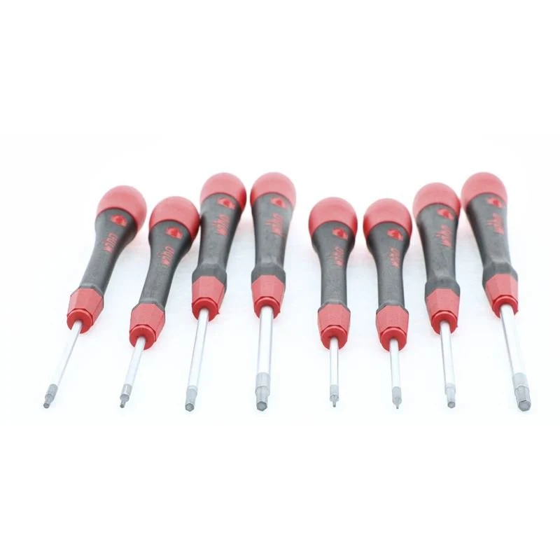 Wiha PicoFinish Precision Hex Inch Driver 8 Piece Set in Canvas Pouch - Image 4