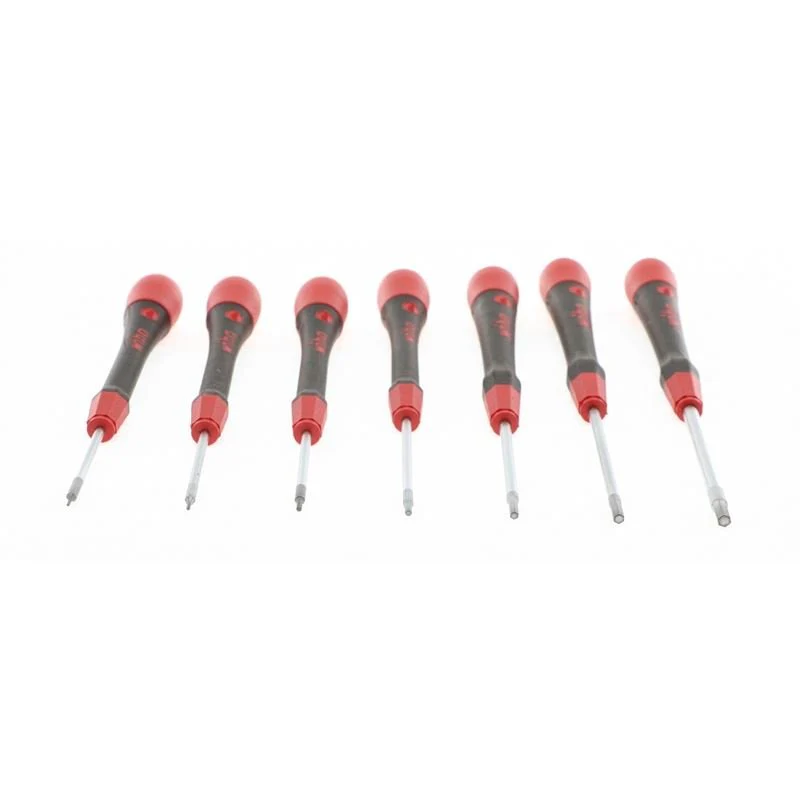 Wiha PicoFinish Precision Hex Metric Driver 7 Piece Set in Canvas Pouch - Image 3