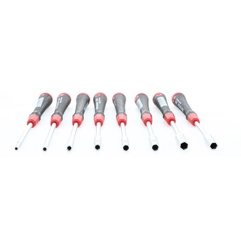 Wiha PicoFinish Precision Metric Nut Driver 8 Piece Set in Canvas Pouch - Image 3