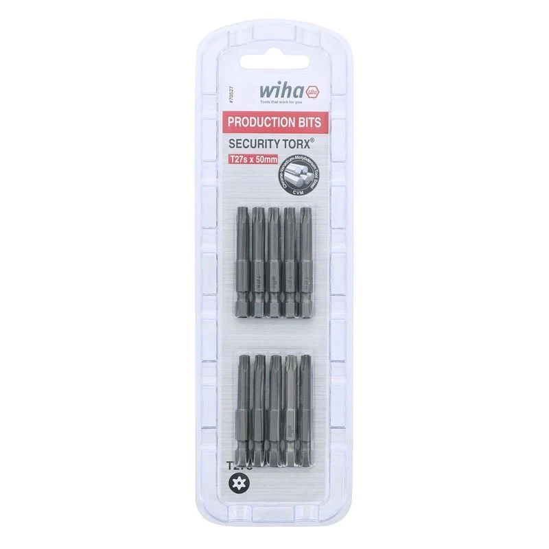 Wiha Security Torx Power Bit T27s Pack of 10 Bits - Image 4