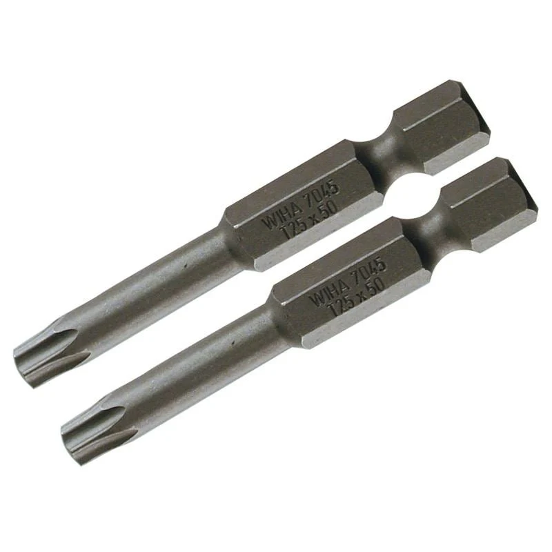 Wiha Security Torx Power T50s Pack of 2 Bits